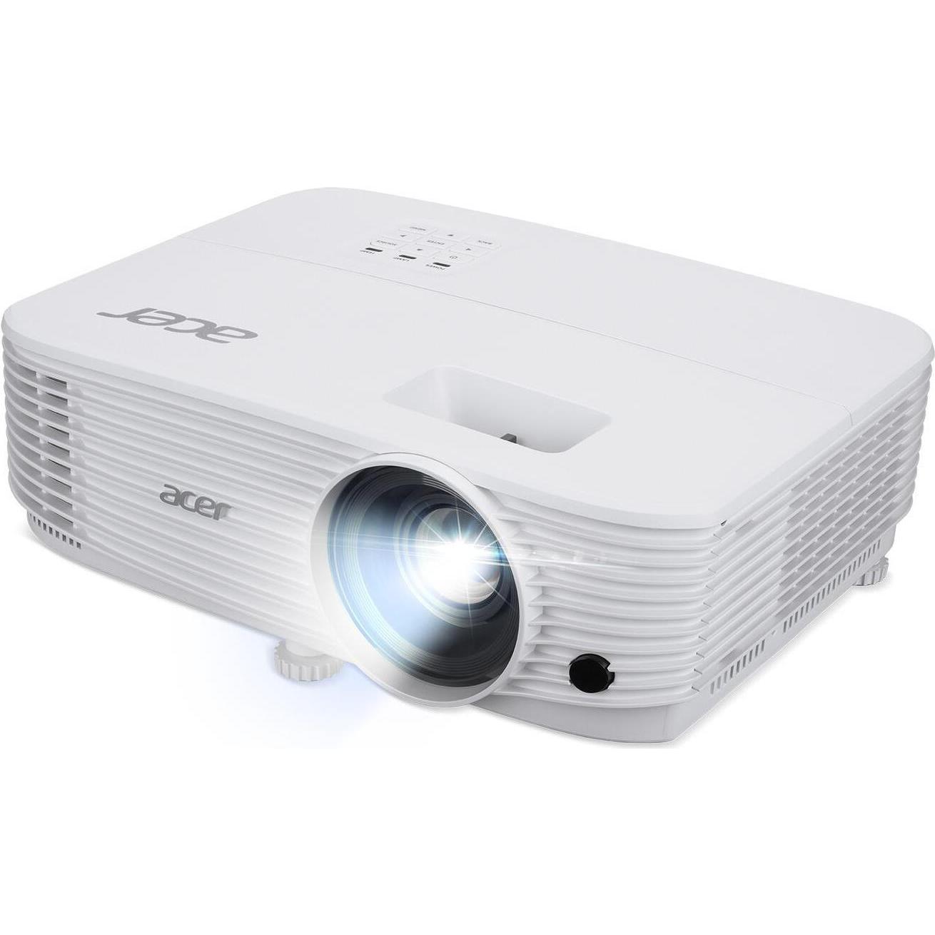 Acer Projektor X1526 1920x1080/4000 ANSI/2xHDMI (Full HD, 4000 lm, 1.49 - 1.64:1), Beamer, Weiss