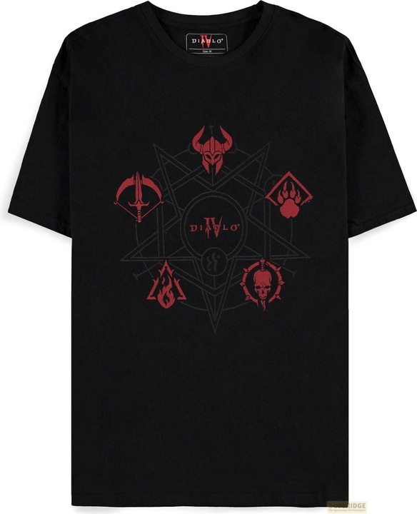Difuzed Diablo IV T-Shirt Class Icons Grösse M (M)