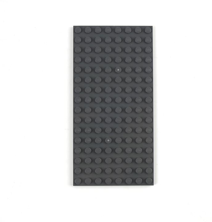 Image du produit LEGO Plaques de construction 8x16 Gris foncé - Classic, Basic, City - Plaque gris bleu foncé 92438 (92438, LEGO Classic)