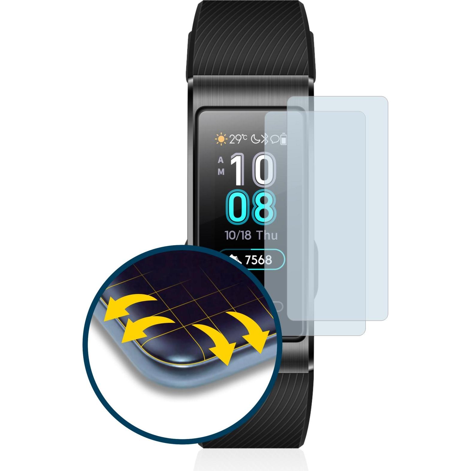 Thumbnail - BROTECT Full-Cover Displayschutz, Smartwatch Schutzfolie, Transparent