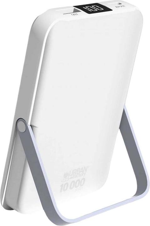 Image du produit Urban Factory WIFI MAGNEE POWERBANK 10.000MAH WHITE (10000 mAh, 15 W)