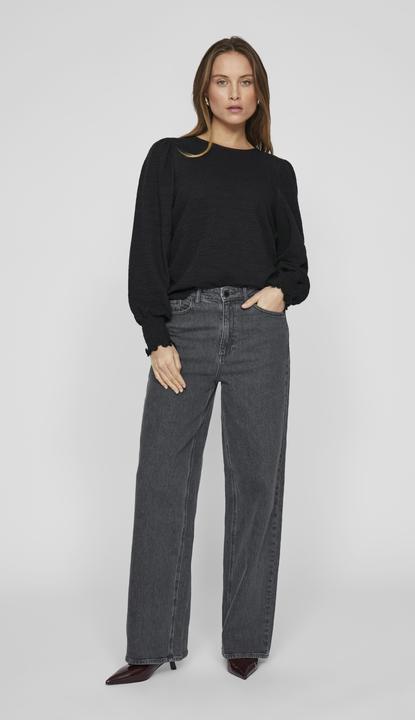 Produktbild Vila Rundhals Oberteil mit langen Ärmeln (S)