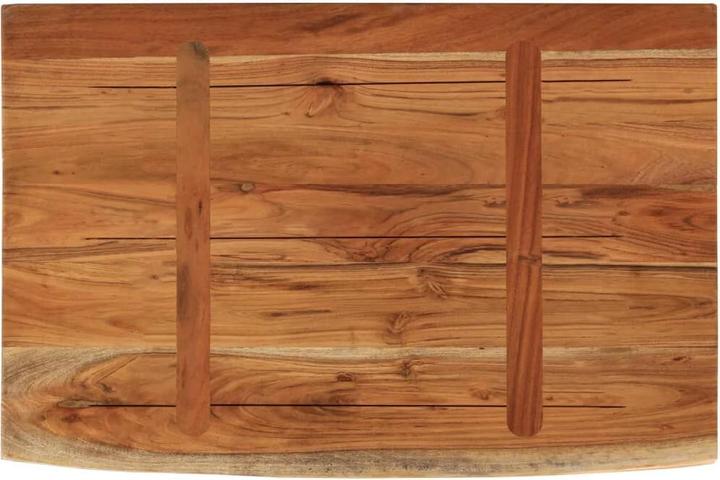 Image du produit VidaXL Étagère murale Rectangulaire Bord d'arbre Étagère suspendue Bureau Étagère en bois massif Acacia