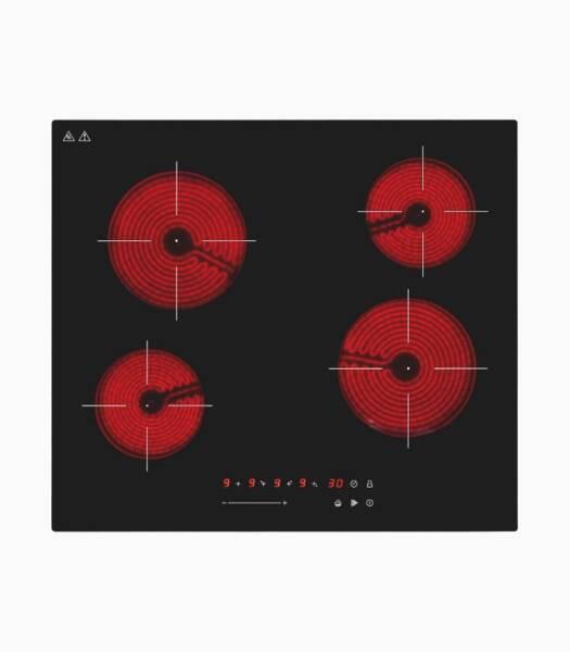 Actual product image Exquisit EKC600-490 (59 cm, Glass ceramic hob)