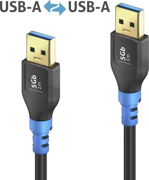 Produktbild Purelink FlexInstall USB-A auf USB-A Kabel USB 3.0 5Gbps 1.50m - Installer Pack 20 stk. (1.50 m, USB 3.2 Gen 1, 15 W)