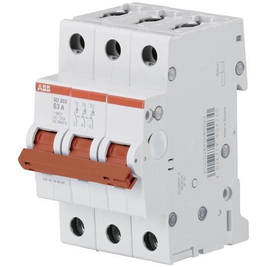 ABB, Schutzschalter, SD203/16 Lasttrennschalter SD203/16
