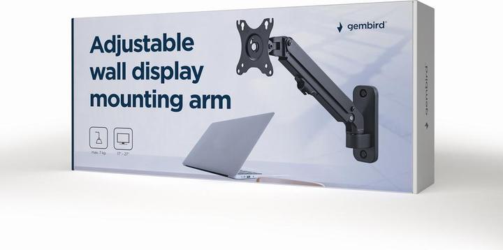 Produktbild Gembird MA-WA1-01 (Wand, 27", 7 kg)