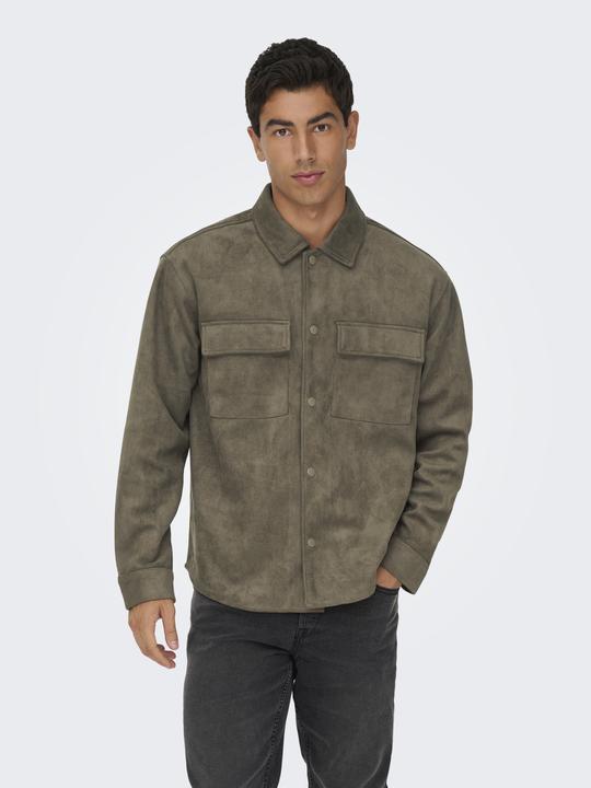 Produktbild Only & Sons Jacke ONSRAVI Lederjacke (S)