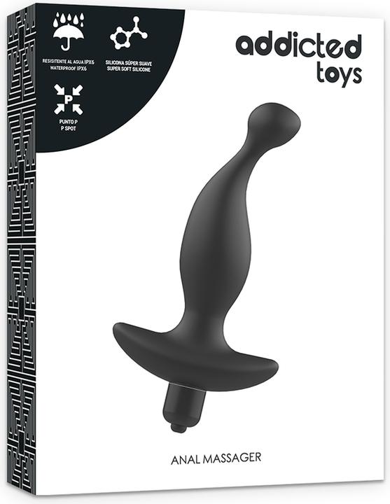 Image du produit Addicted toys Masseur Anal Avec Vibration Noire