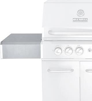Actual product image All'Grill left side panel/shelf for ALLROUNDER Modular