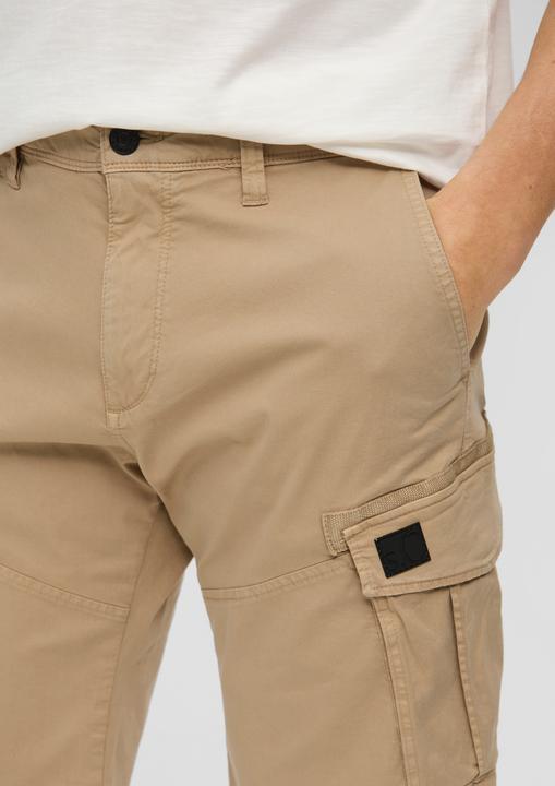 Produktbild s.Oliver Bermuda Relaxed: Cargo-Bermuda mit Garment Dye (33)