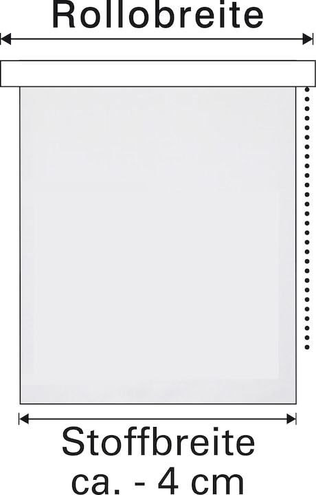 Actual product image My home EASYFIX double roller blind (70 x 150 cm)