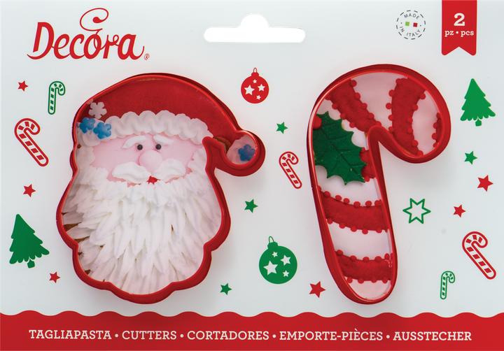 Produktbild Decora Santa Klaus und Zuckerstange