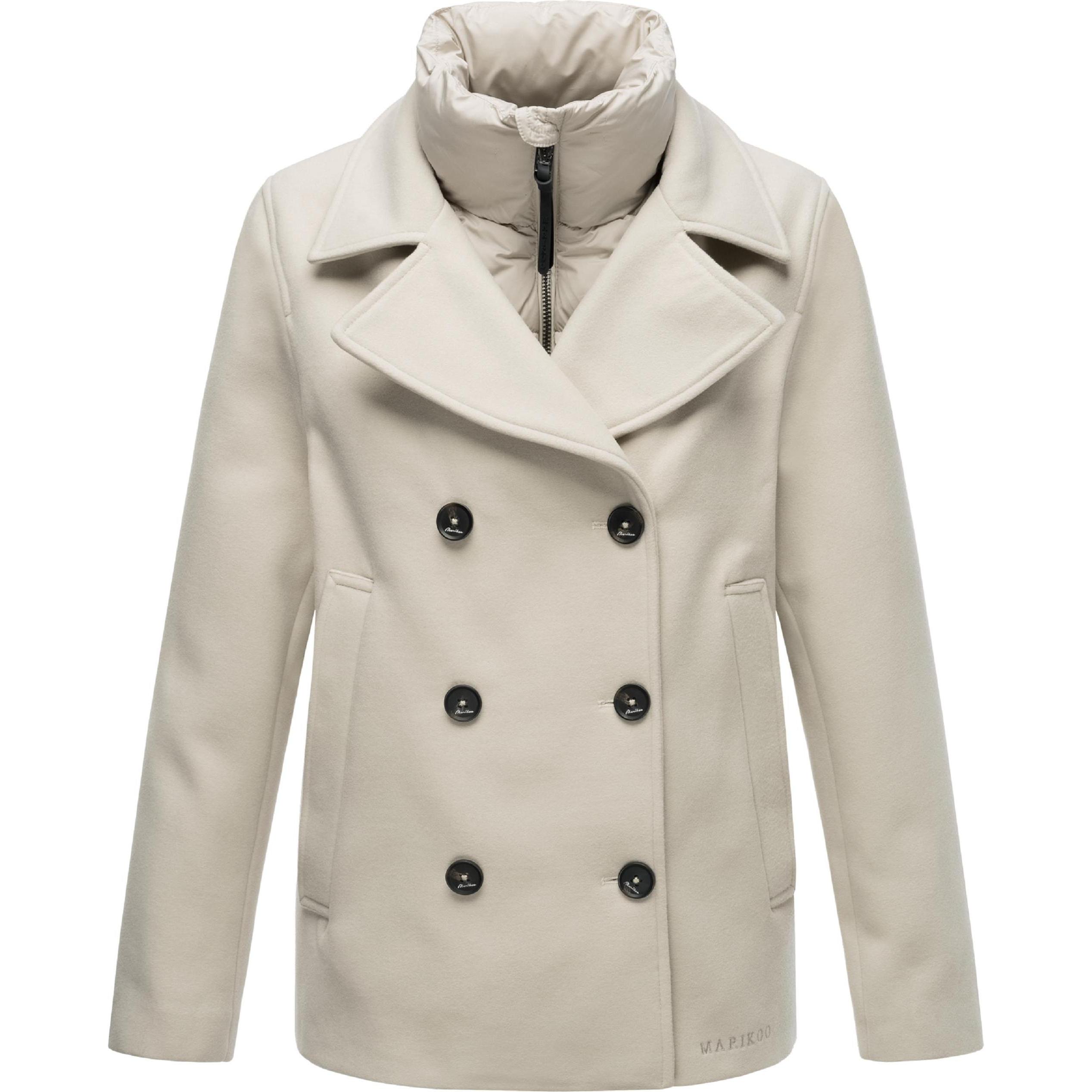 Marikoo, Damen, Jacke, Aylaraa 16 (3XL), Grau, 3XL