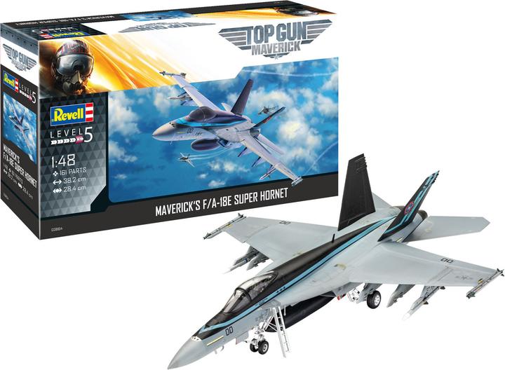 Actual product image Revell F/A-18E Super Hornet Top Gun