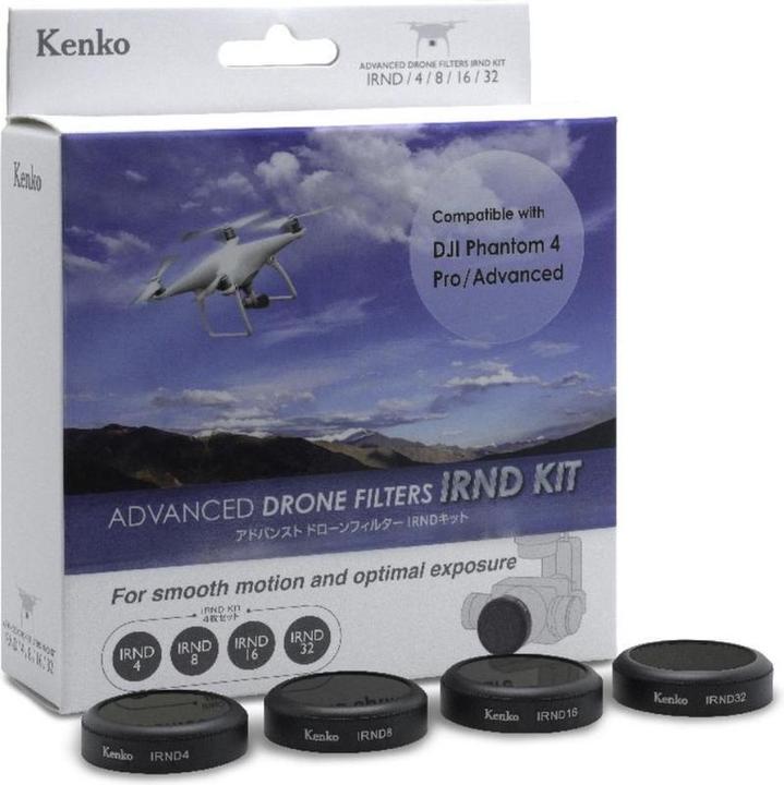 Actual product image Kenko Phantom 4 Pro/Advanced filterkit (Drone filters, DJI Phantom 4 Pro)