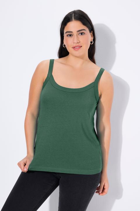 Image du produit Ulla Popken Top spaghetti, jersey doux (62)