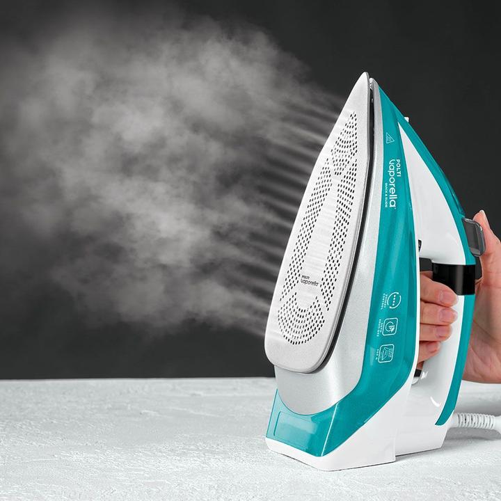 Produktbild Polti Iron PLEU0252 Vaporella Quick & Slide QS210 Steam Iron, 2400 W, Water tank capacity 350 ml, Cont (2400 W, 40 g/min)