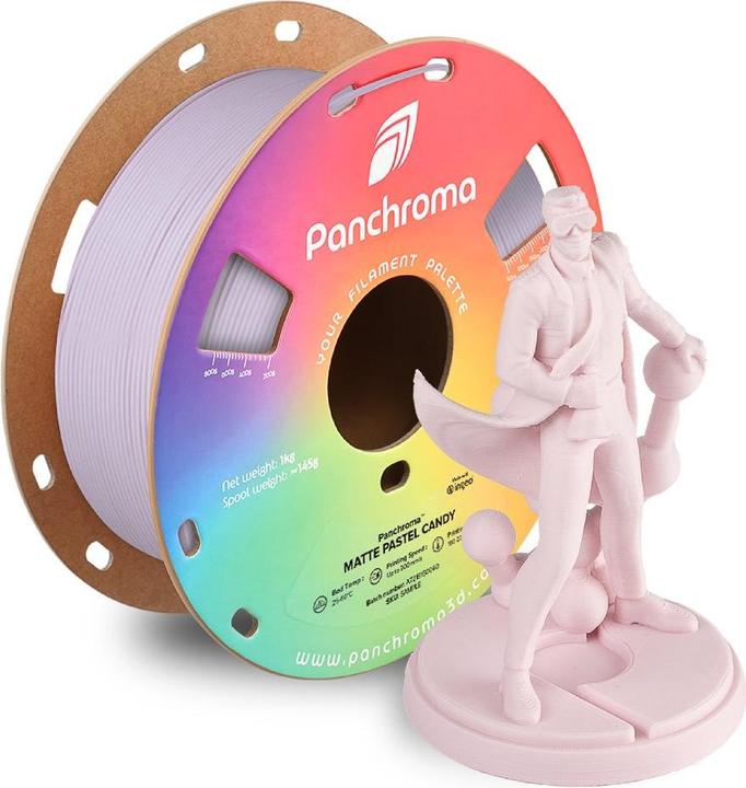 Image du produit Polymaker Panchroma™ PLA Matte Pastel (PLA, 1.75 mm, 1000 g)