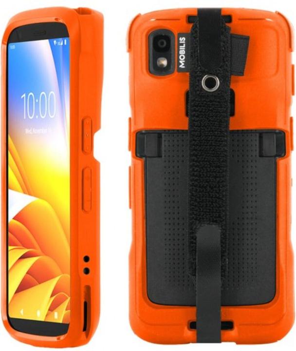 Mobilis PROTECH Case+Handstrap Zebra TC22/27 Safety oran sof