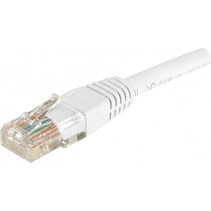 Exertis Connect Patchkabel U/UTP, ungeschirmt, CAT.5e, weiss, 5,0m Patchkabel mit besonders schmalem Knickschutz (U/UTP,...