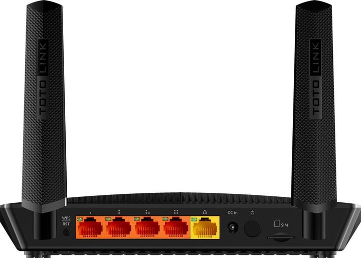 Produktbild Totolink LR1200 Router WiFi AC1200 Dual Band wireless router Fast Ethernet Dual-band ( / ) Black