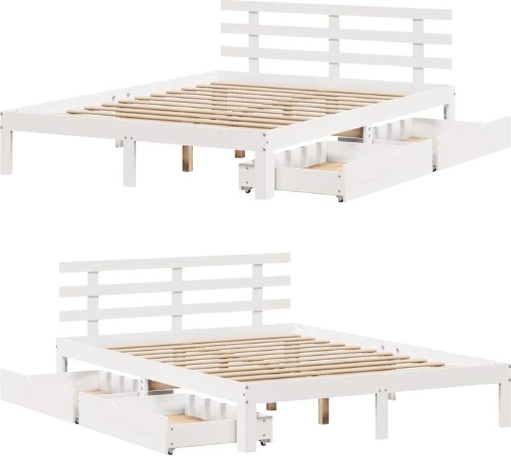 Image du produit vidaXL Bettrahmen (135 x 190 cm)