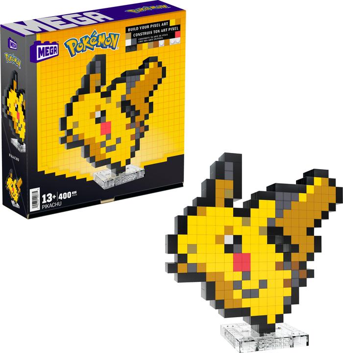 Pokémon MEGA Pikachu Pixel Art