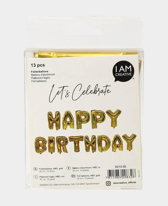 Immagine prodotto I Am Creative Buon compleanno (13x)
