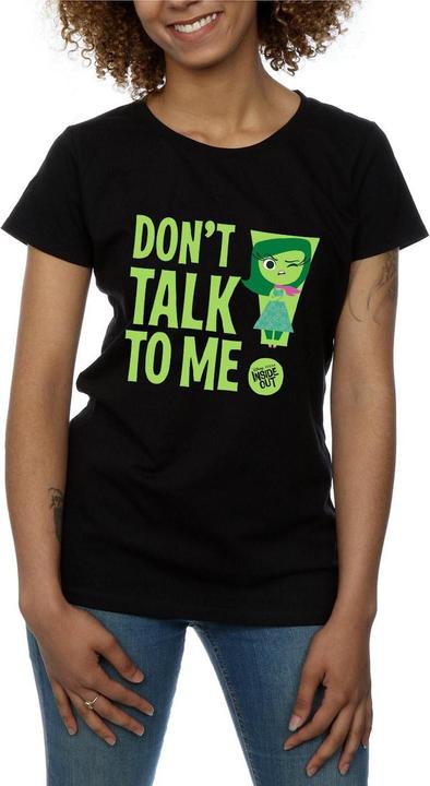 Actual product image Disney Womens/Ladies Inside Out Don't Talk to Me Cotton T-Shirt (L)