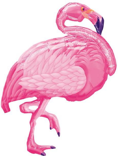 Produktbild Partydeco XL-Ballon Flamingo (1 x)