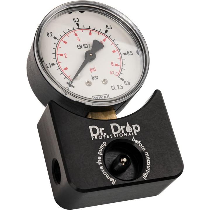 Thumbnail - Aqua Computer Dr. Drop Professional Druckprüfgerät inklusive Luftpumpe, Wasserkühlung Überwachung, Schwarz