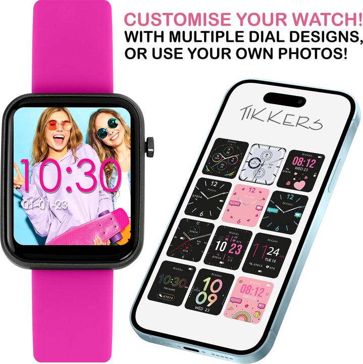 Produktbild Tikkers Smart Watch Series 13 Silicone Strap
