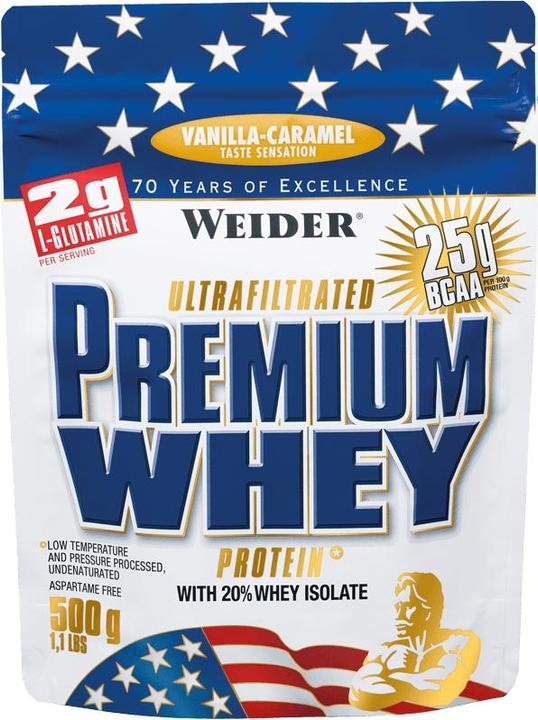 Produktbild Weider Premium Whey Protein (Erdbeer, Vanille, 1 Stk., 500 g)
