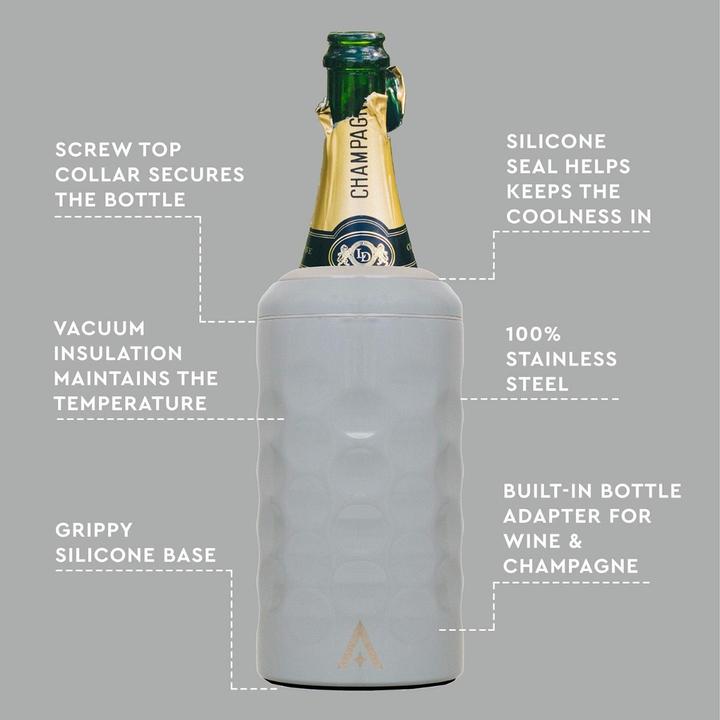 Immagine prodotto Uberstar Raffreddatore per bottiglie di champagne e vino grigio