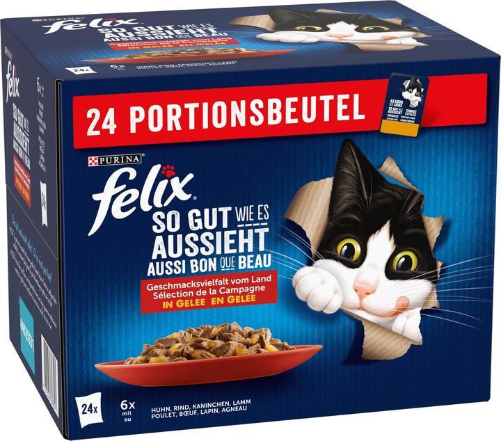 Produktbild Felix Agail Fleisch (Adult, 24 Stk., 2040 g)