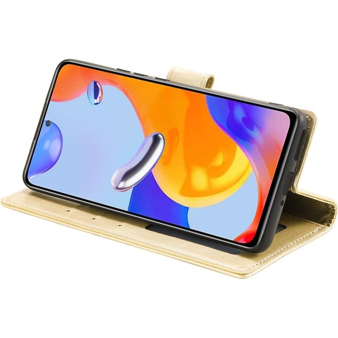 Thumbnail - König Design Hülle Handy Schutz für Xiaomi Redmi Note 11 Pro Case Cover Tasche Wallet 360 Neu (Xiaomi Redmi Note 11 Pro)...