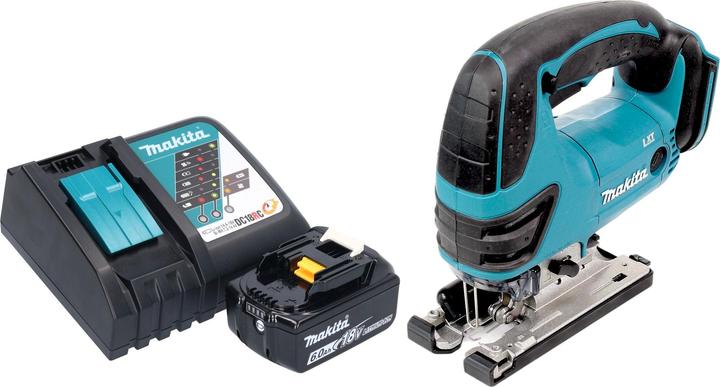 Produktbild Makita DJV 180 RG1X Akku Stichsäge 18 V 135 mm + 1x Akku 6,0 Ah + Ladegerät