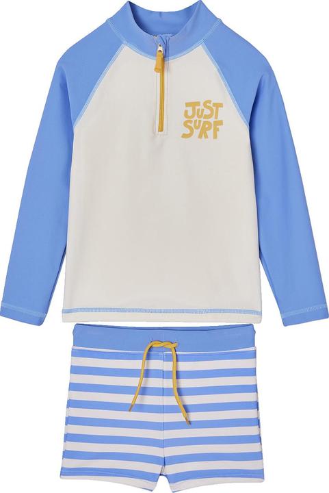 Produktbild Vertbaudet Jungen Strand-Set: UV-Badeshirt & Shorts (128)