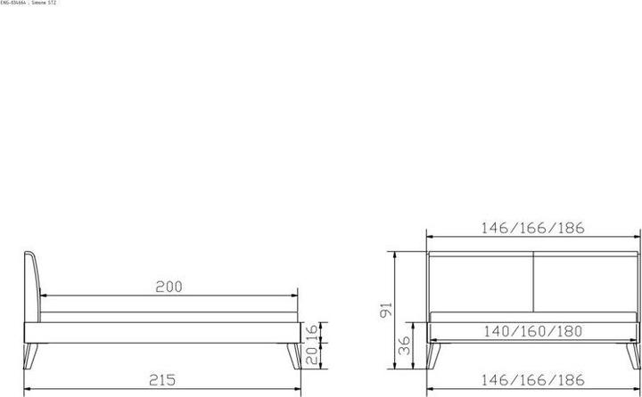 Actual product image Hasena Simona20 (140 x 200)