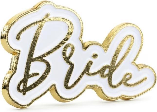 Produktbild Amscan Brosche Bride 4x2cm (1 Stk.)