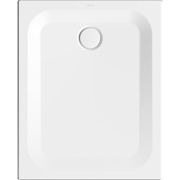 Bette, Duschwanne, Ultra Rechteck-Duschwanne 1000x800x25mm, mit Glasur Plus, 5490