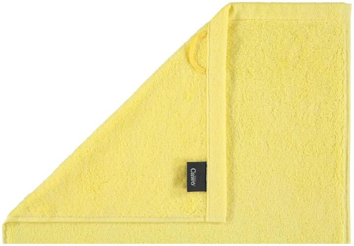 Actual product image Cawö Shower towel Lifestyle Uni 70 x 140 cm, Yellow (70 x 140 cm)