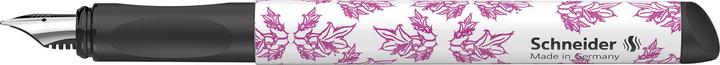 Produktbild Schneider Füller Patrone M Glam 8 Floral (weiss mit rosa Floralmotiv, 1 x)