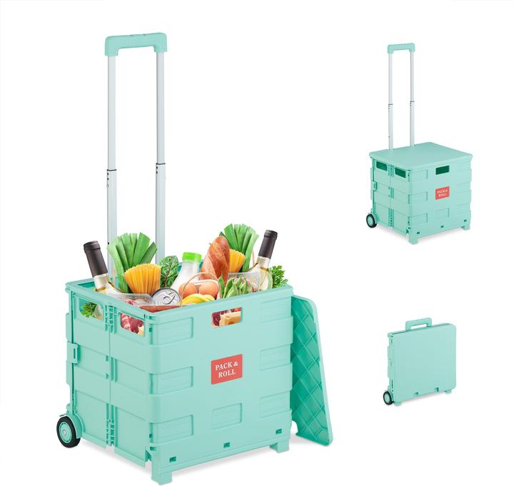 Image du produit Relaxdays Chariot-de-courses