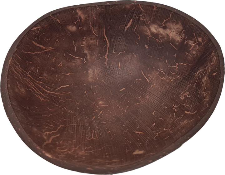 Coque de noix de coco polie