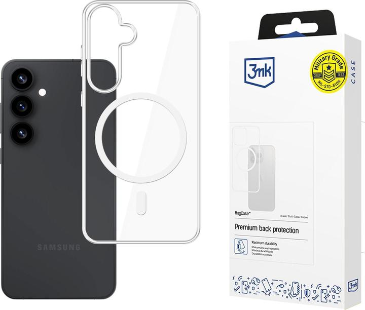 Produktbild 3MK MagCase for Samsung Galaxy S25+ - transparent (Samsung Galaxy S25+)