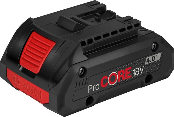 1x rechargeable battery GBA 18V 4.0 Ah ProCore