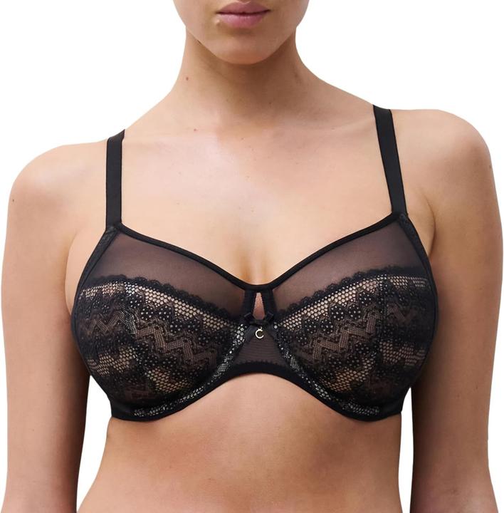 Produktbild Chantelle dames Revele Moi beha, zwart, 80B (Einzelpack, 80 B)