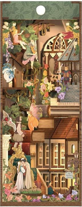 Actual product image Tonecheer Shakespeare Verse - Book Nook